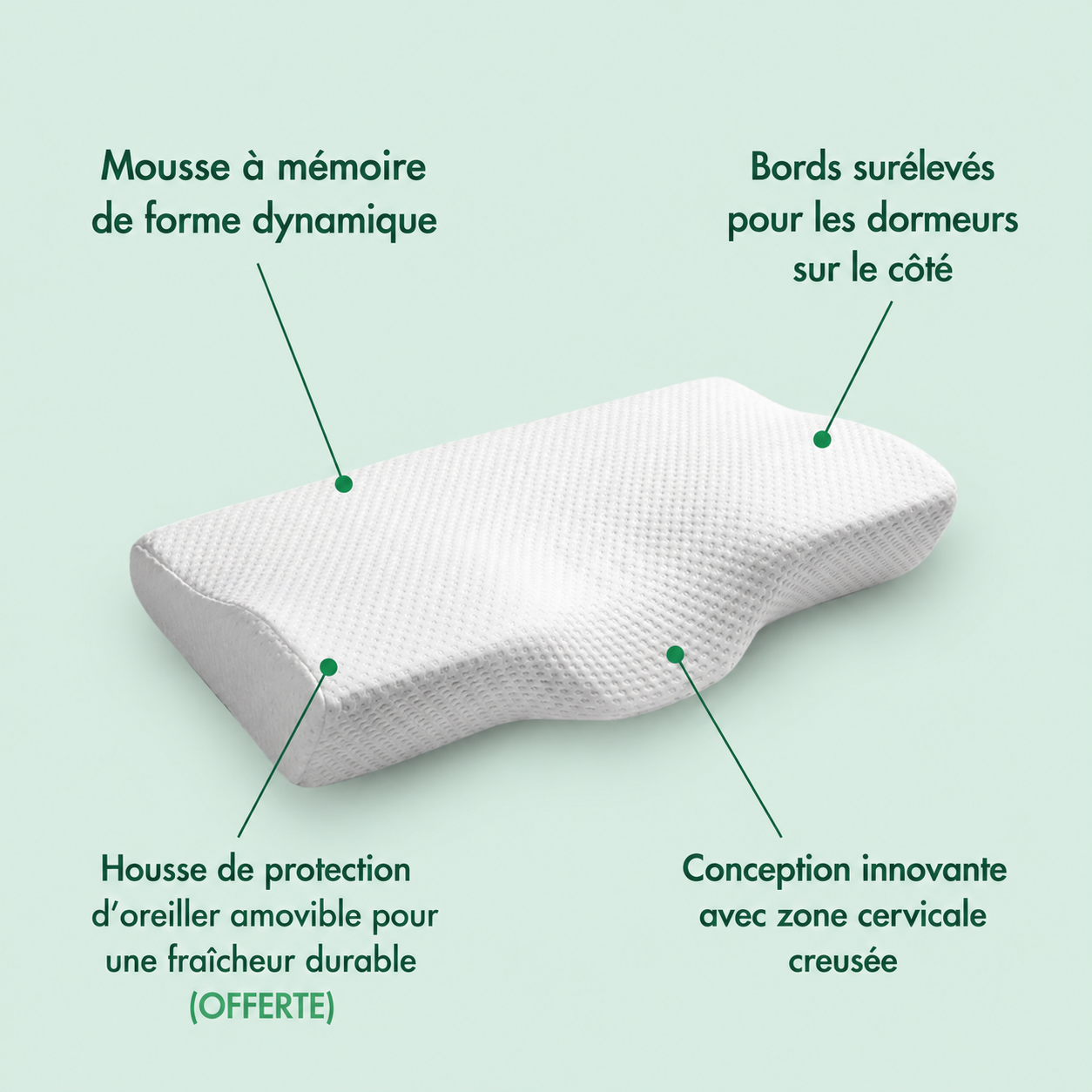 OrtoSleep – Oreiller Orthopédique